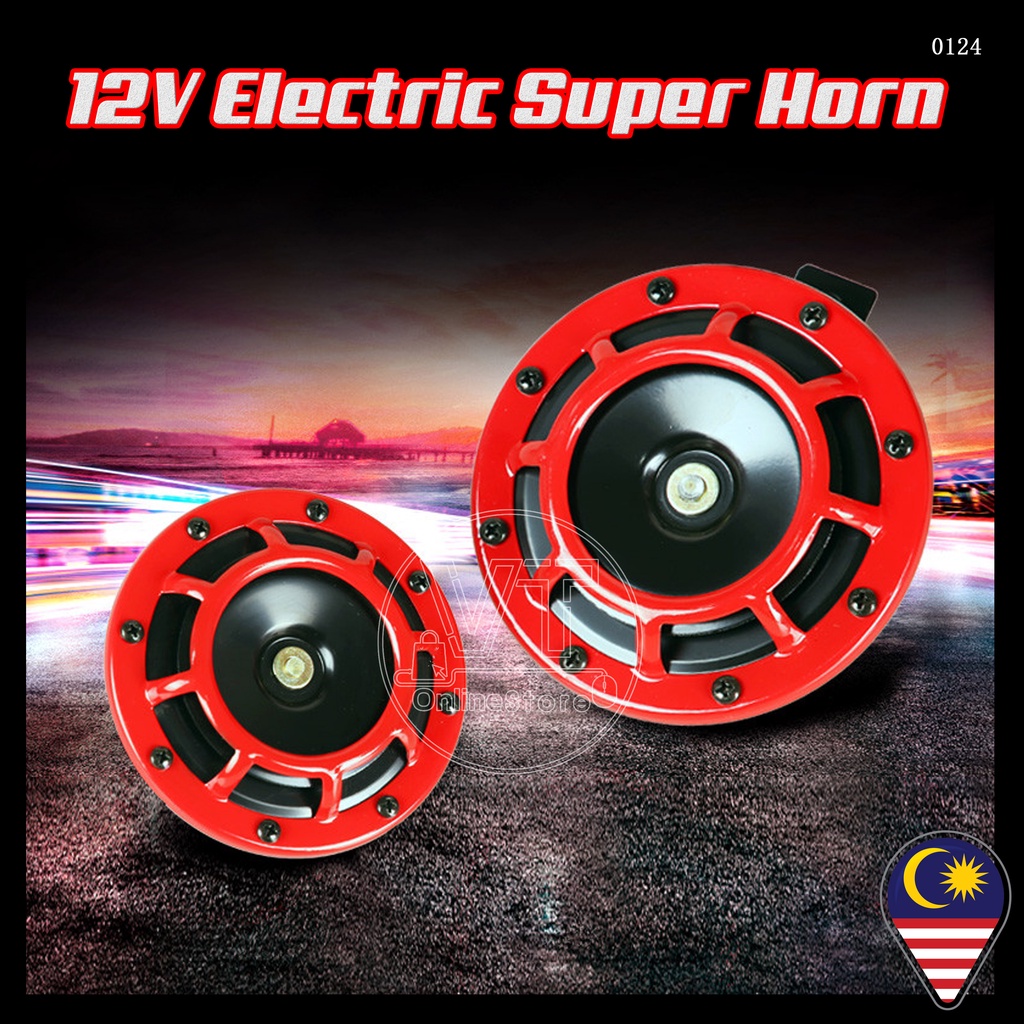 2Pcs 115DB Super Loud Compact Electric Blast Tone Car Horn Air - Foto 11