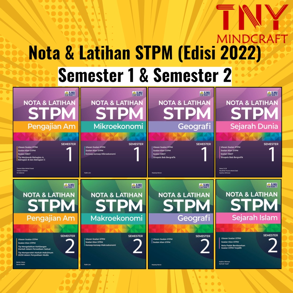 [TNY] Nota & Latihan STPM - SEMESTER 1 & SEMESTER 2 & SEMESTER 3 (ILMU ...