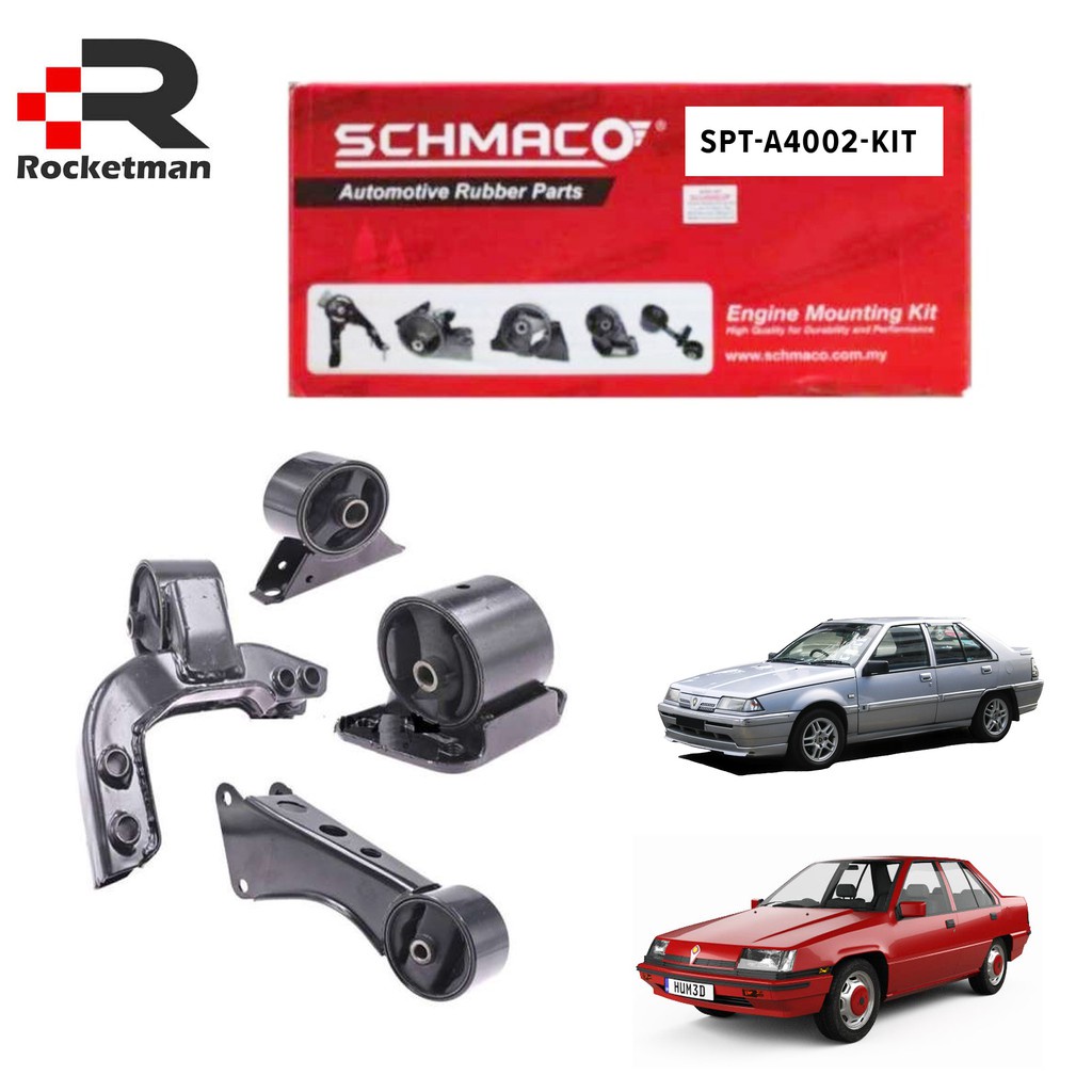 SCHMACO ENGINE MOUNTING SET PROTON SAGA ISWARA 1.3 1.5 12V SPTA4002