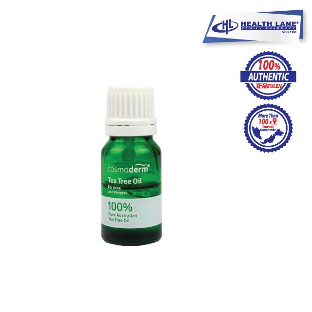 Cosmoderm Pure Australian Tea Tree Oil (10ml) | Shopee Malaysia