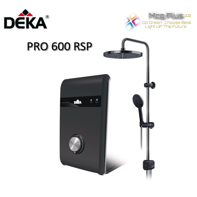 DEKA PRO 600RSP DC Inverter Silent Booster Pump Water Heater With Rain ...