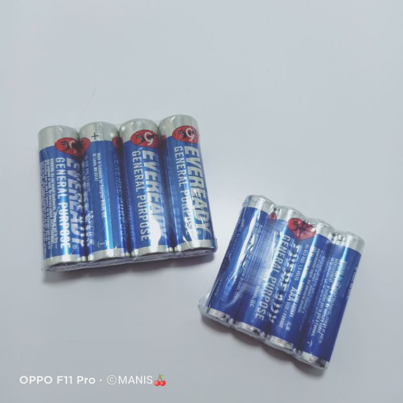 Bateri Eveready Xanda / Battery AA AAA 2A 3A Blue Red Black Shopee