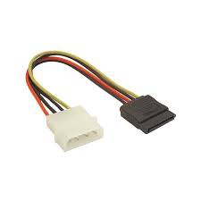 SATA Power Cable 4 Pin IDE Molex to 15 Pin SATA | Shopee Malaysia