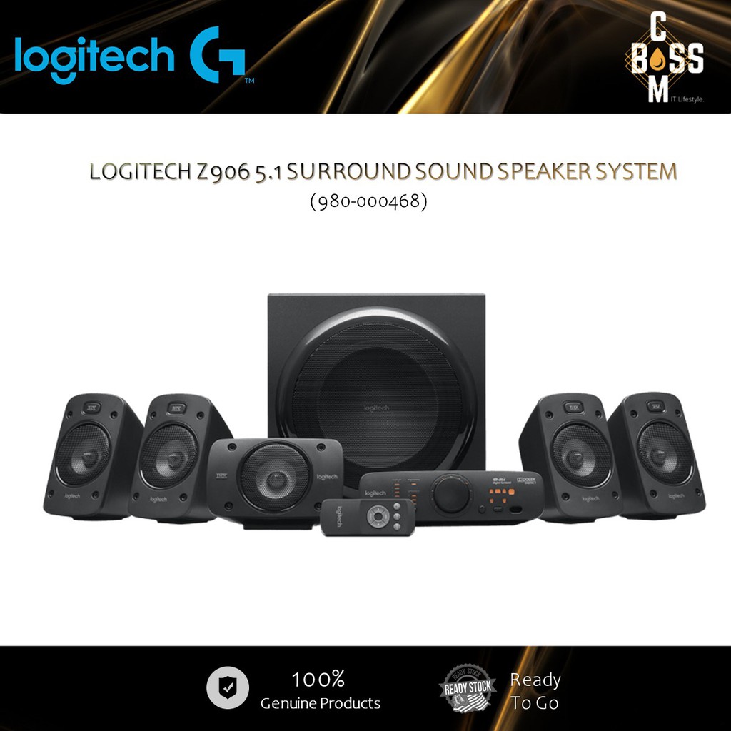 Logitech Z906 5.1 Channel THX Certified Speaker System Center Speaker