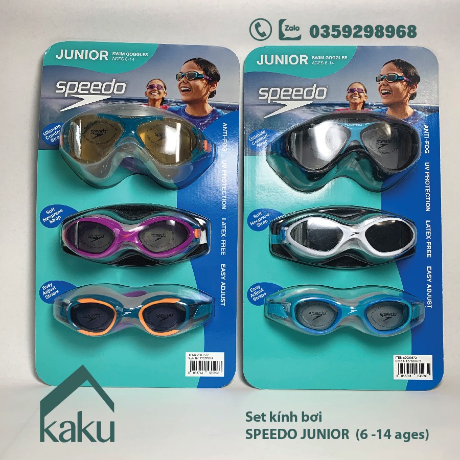 Speedo store goggles set