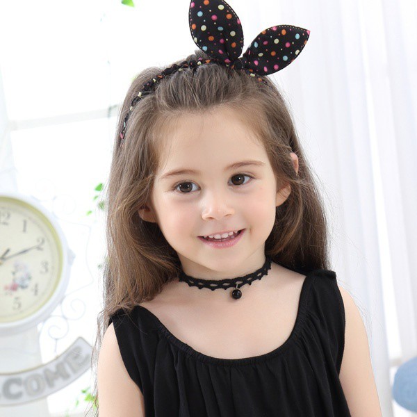 Liangzhou 8pcs/set Kids Chokers Children's Fashion Necklace Classic Chokers  for Girl(multi-color,8pcs/set)