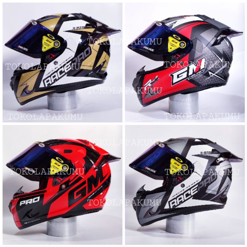 Helm full face hot sale racing