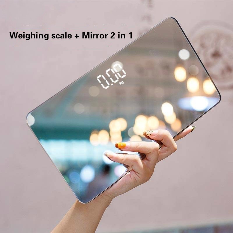 Portable digital body scale High accuracy weight scale Mirror