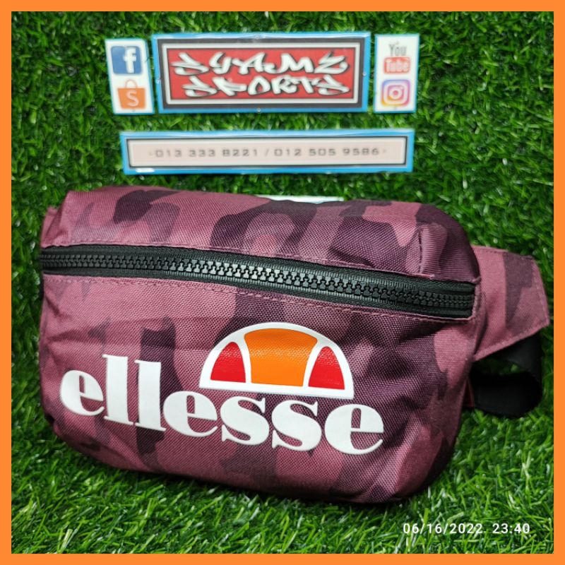 Original 💯 Ellesse Rosca Cross Body Bag Sling Pouch Side Beg Shopee
