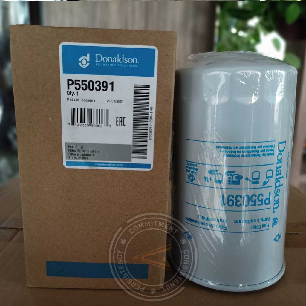 P550391 Donaldson Fuel Filter Water Separator Spin-On For HITACHI ...