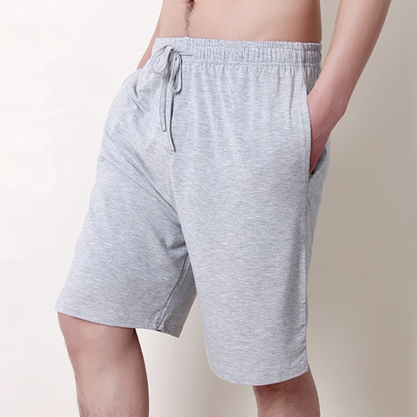 Mens Modal Elastic Waist Casual Solid Loose Thin Shorts Shopee Malaysia   729efa4c3d9bac0da89a24a29c59a2f7