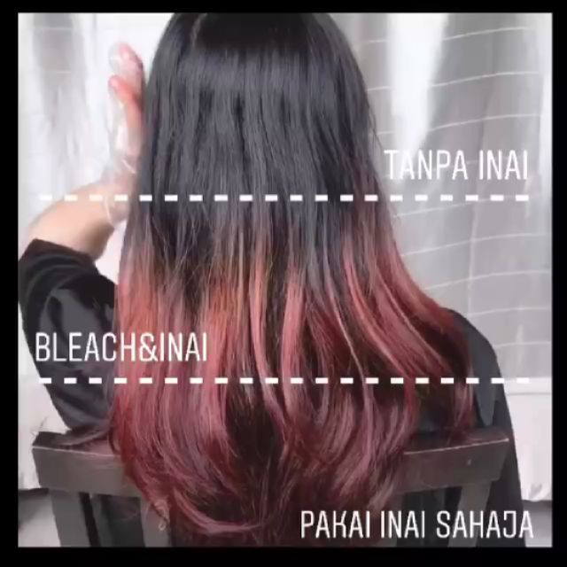 sale-inai-rambut-organik-bleach-halal-highlight-shopee-malaysia