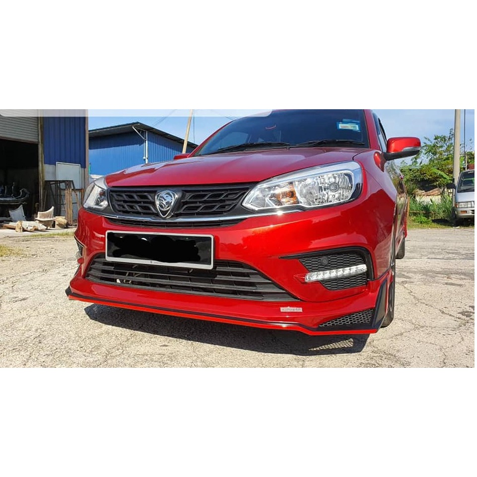 Proton Saga Drive Bodykit Body Kit Skirting Skirt Lip With Oem Paint Shopee Malaysia