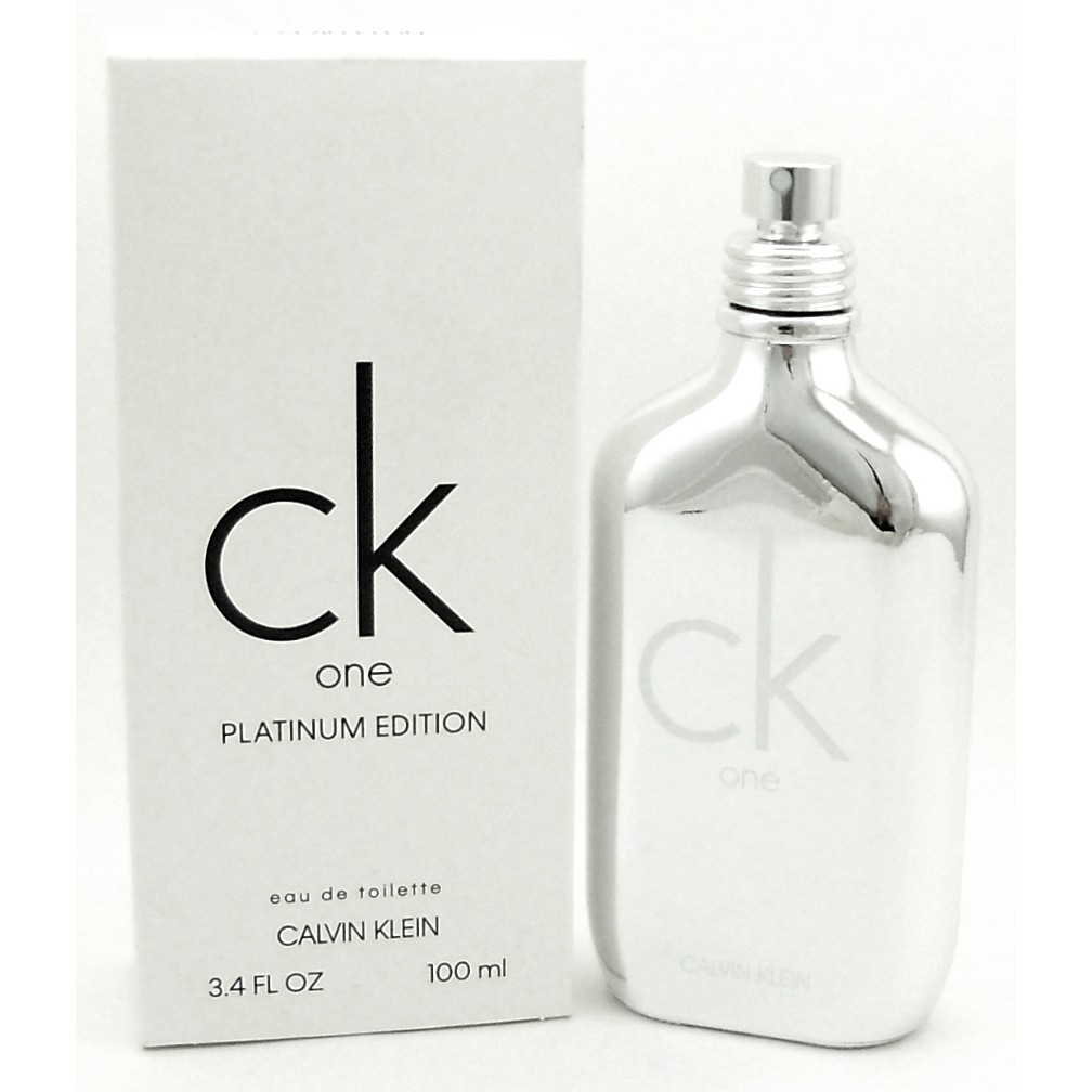 CK ONE PLATINUM EDITION 100ML EDT U TESTER OFFER Shopee Malaysia