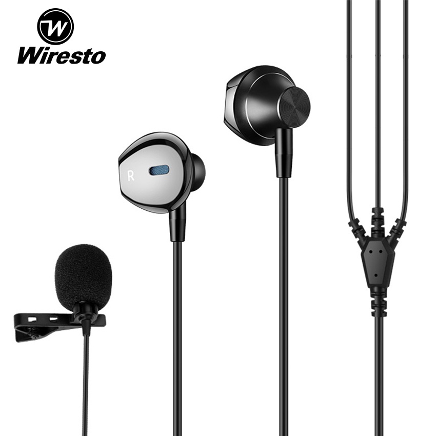 Wiresto Earphone Wired InEar Headset No Ear Pain Gaming Headset