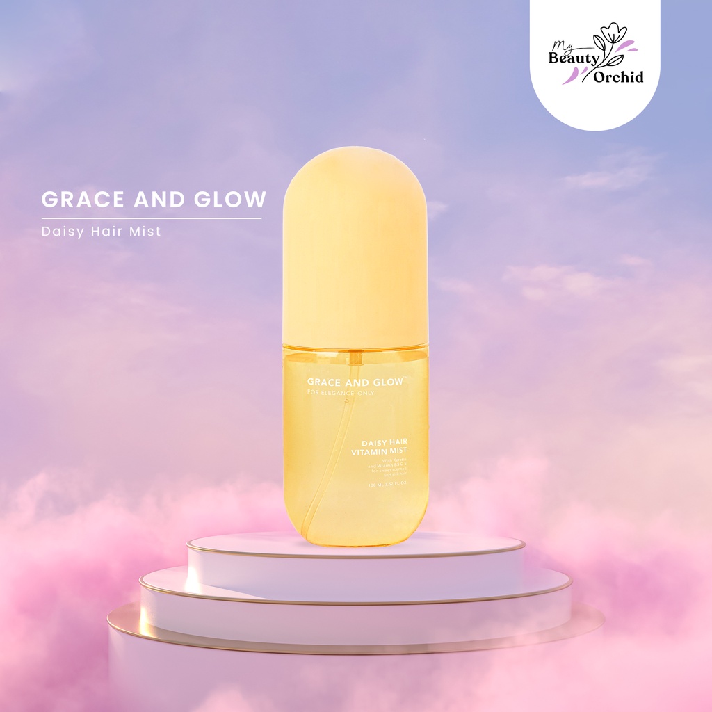 [PROMO] Grace & Glow Daisy Hair Vitamin Mist Sweet scented and Silk
