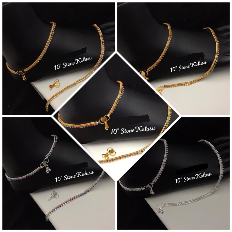 Nishaaz Single Chain Kolusu (Adult) (Anklets) | Shopee Malaysia