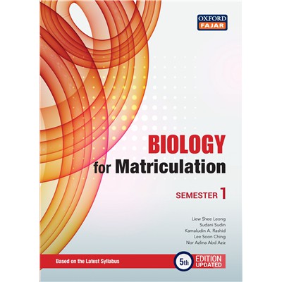 MATRICULATION Biology Semester 1 - 5th Edition Updated (buku ...