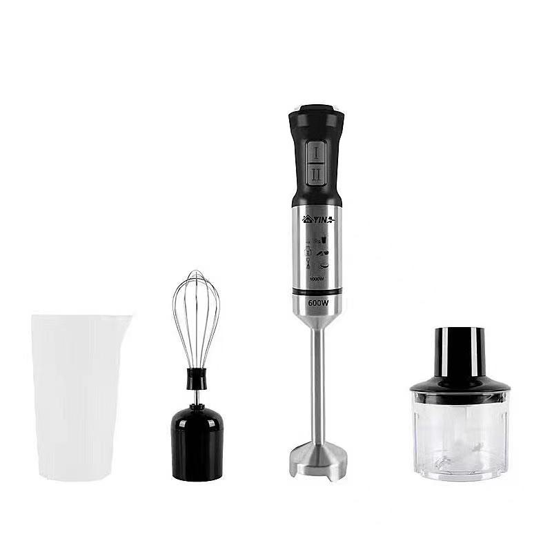 4 In 1 Hand Blender Set Pengisar Pegang Tangan Electric Blander Stick