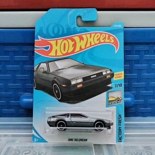 Hot wheels dmc delorean best sale factory fresh