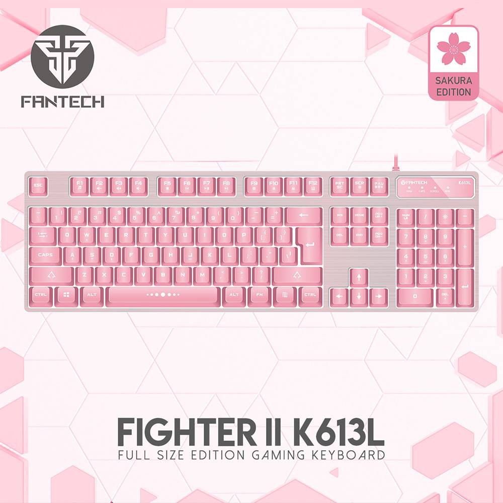 Fantech K613L Fighter II Backlit Membrane Full Size Edition Gaming ...