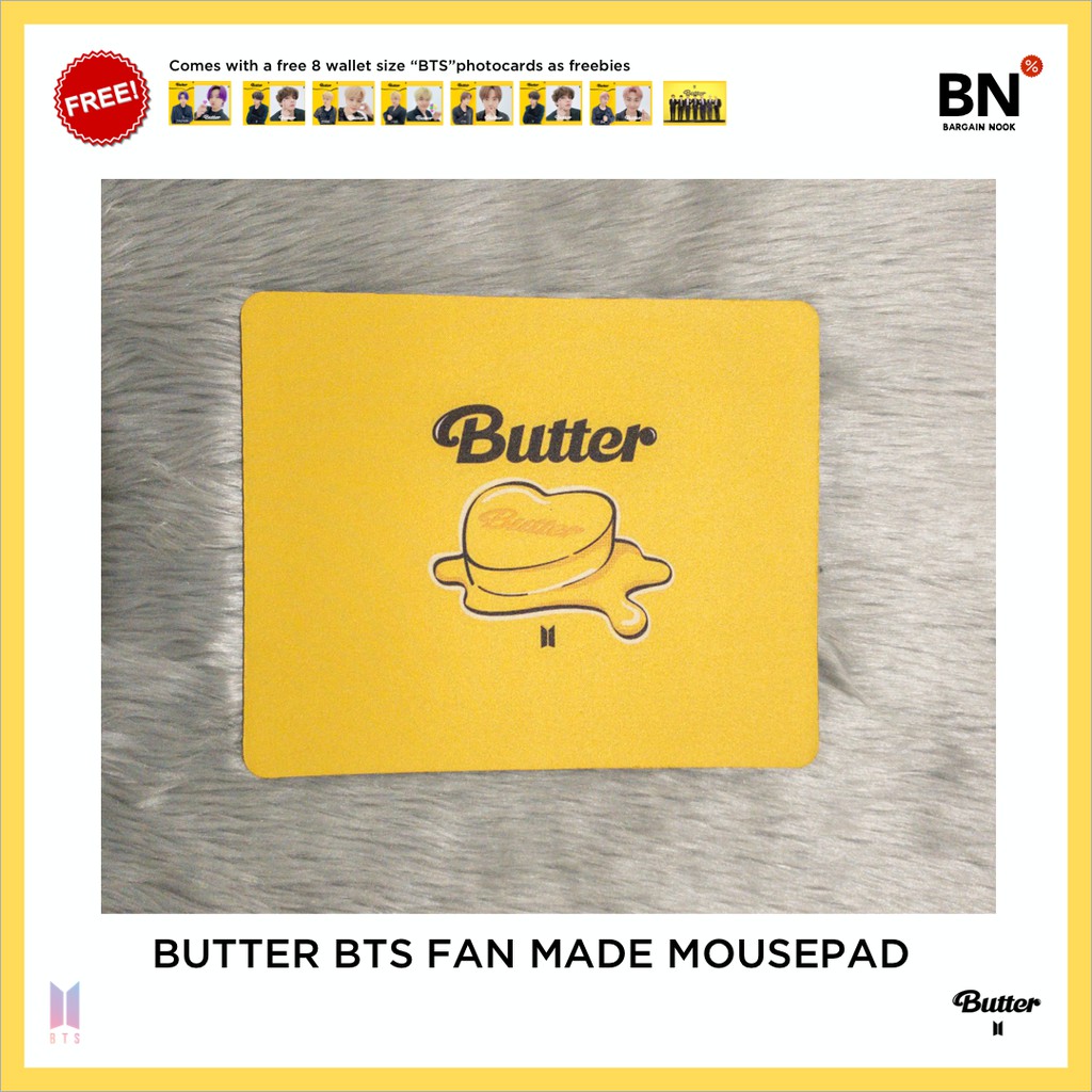 BTS Butter Fan Made Mouse Pad | Shopee Malaysia