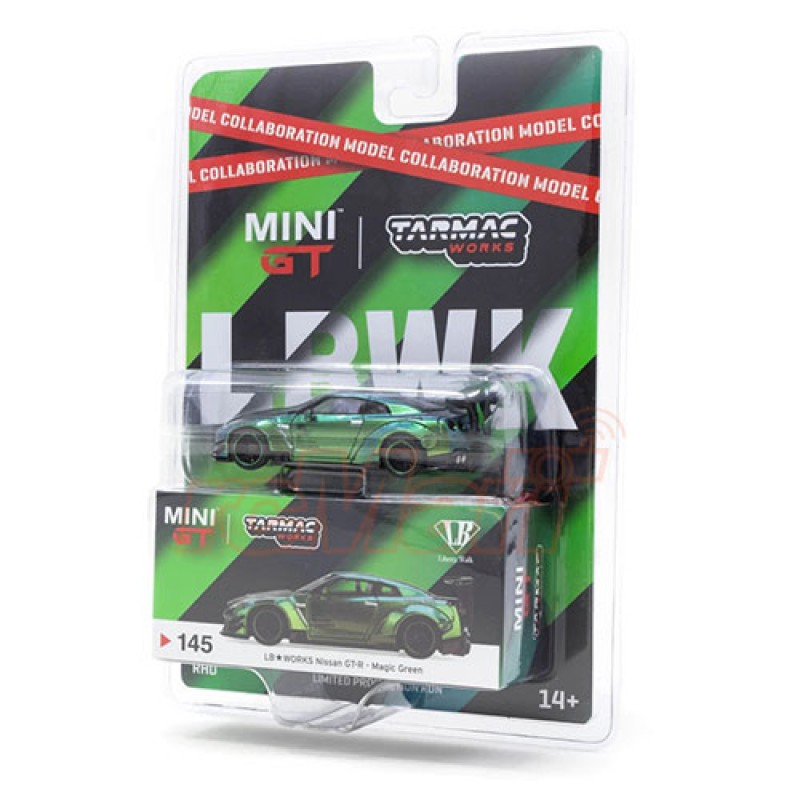 Tarmac Works x Mini GT Collaboration Model 1/64 LB☆WORKS