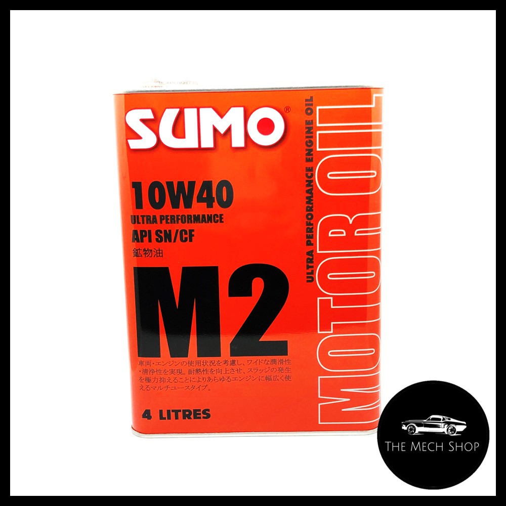 Sumo M2 MIneral Ultra Performance 10W40 Engine Oil 10W-40 (4 Litres ...