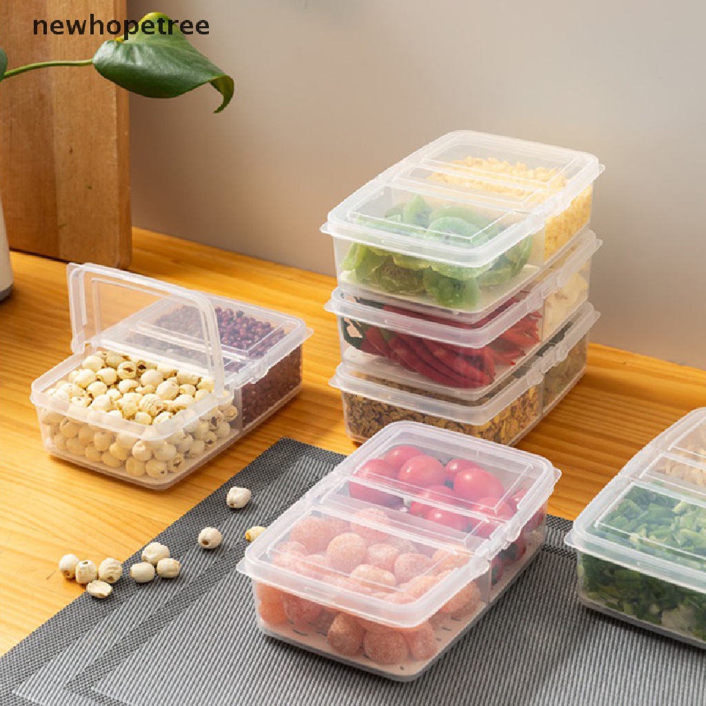 Ntmy Refrigerator Fresh-keeping Box Fruit Vegetable Drain Crisper 