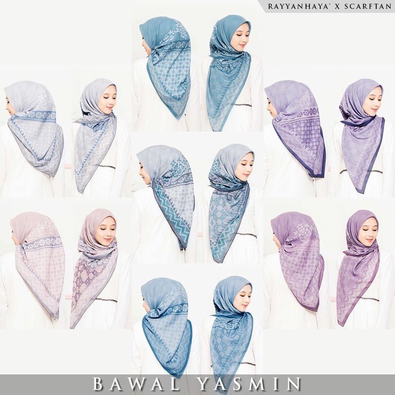 Bawal Yasmin Rayyan Haya X Scarftan READY STOCK Shopee Malaysia