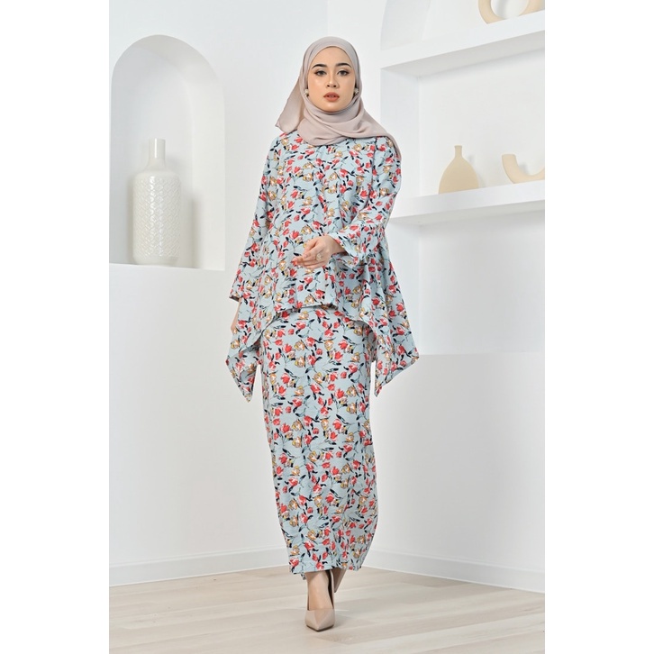 Baju store kurung floral