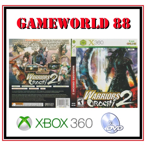 Warriors orochi deals 2 xbox 360