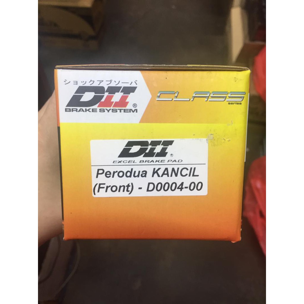 DII ULTIMATE CERAMIC DISC BRAKE PAD PERODUA KANCIL (FRONT) Shopee