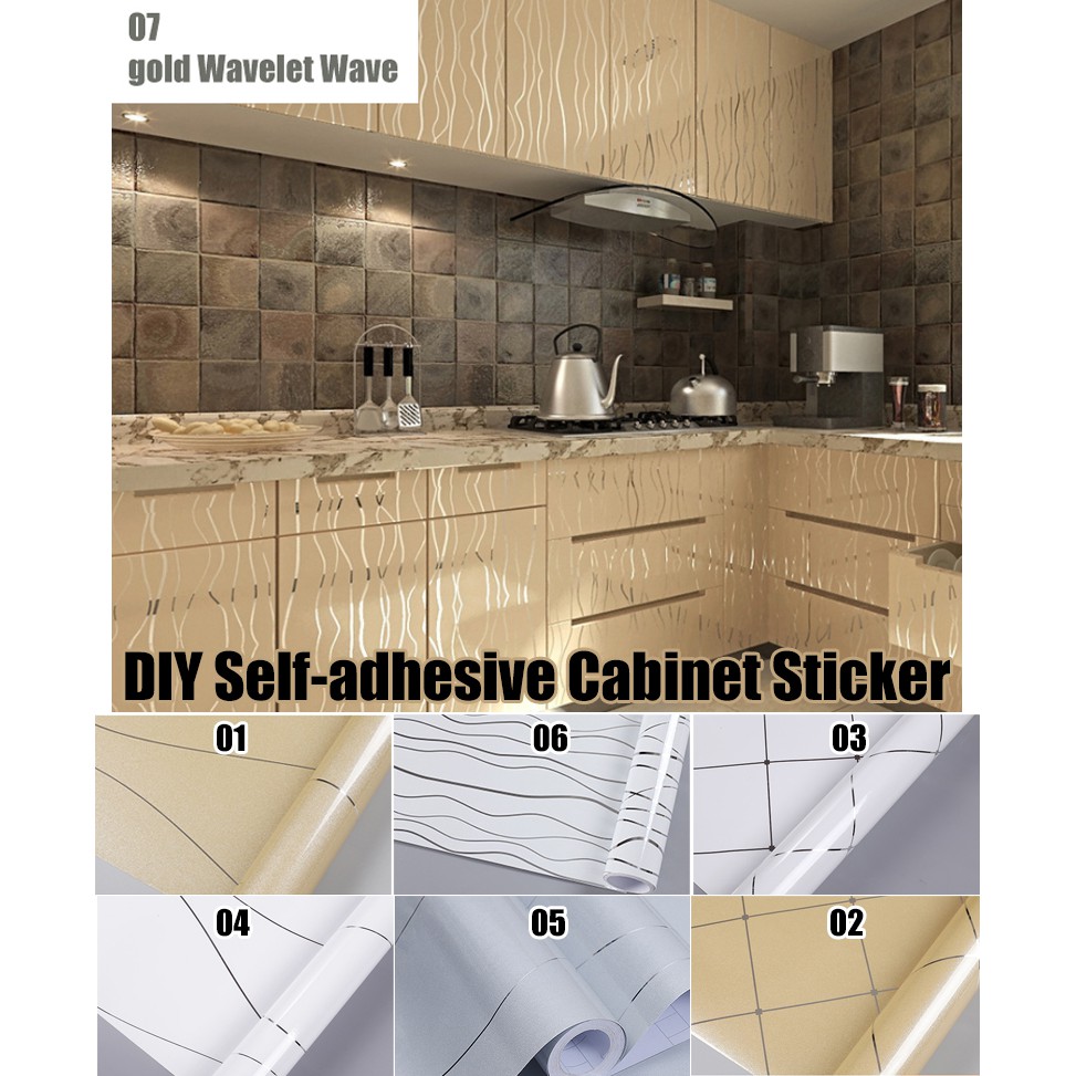 2D wallpaper selfadhesive kitchen wallpaper waterproof Kitchen