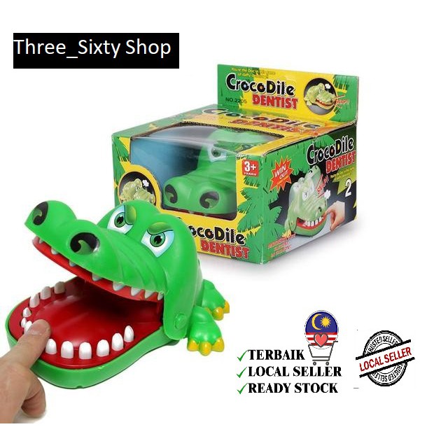 Crocodile Dentist Large Crocodile Jaw Snap Mouth Dentist Bite Finger Game Funny Party Game Toy Kids Children Toy
