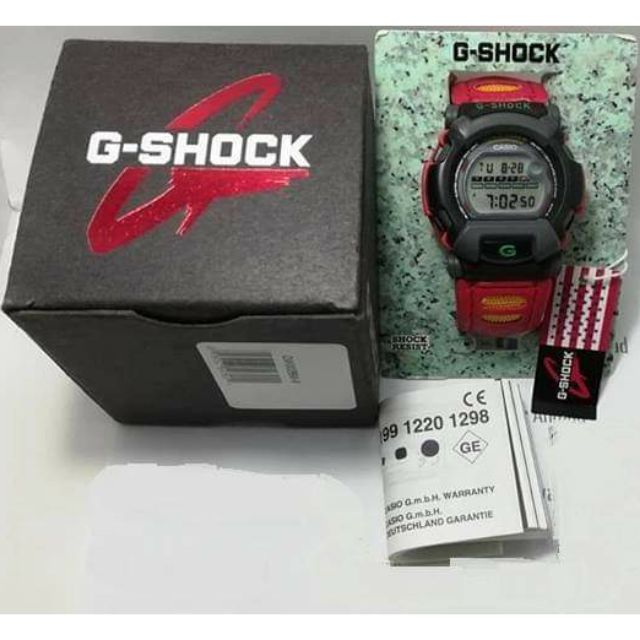 G-Shock DW002BM-9 RASTA | Shopee Malaysia