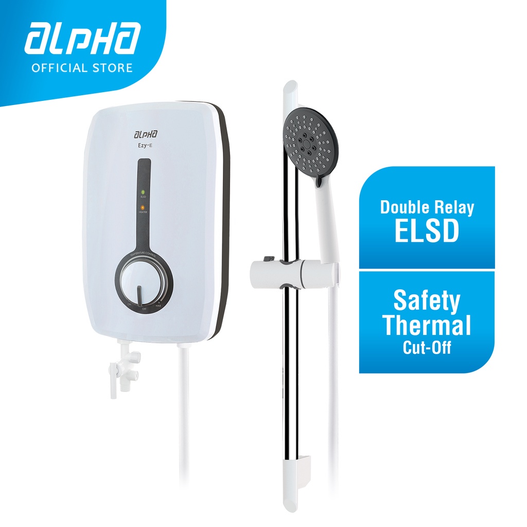ALPHA EZY E Instant Water Heater Non Pump Shopee Malaysia