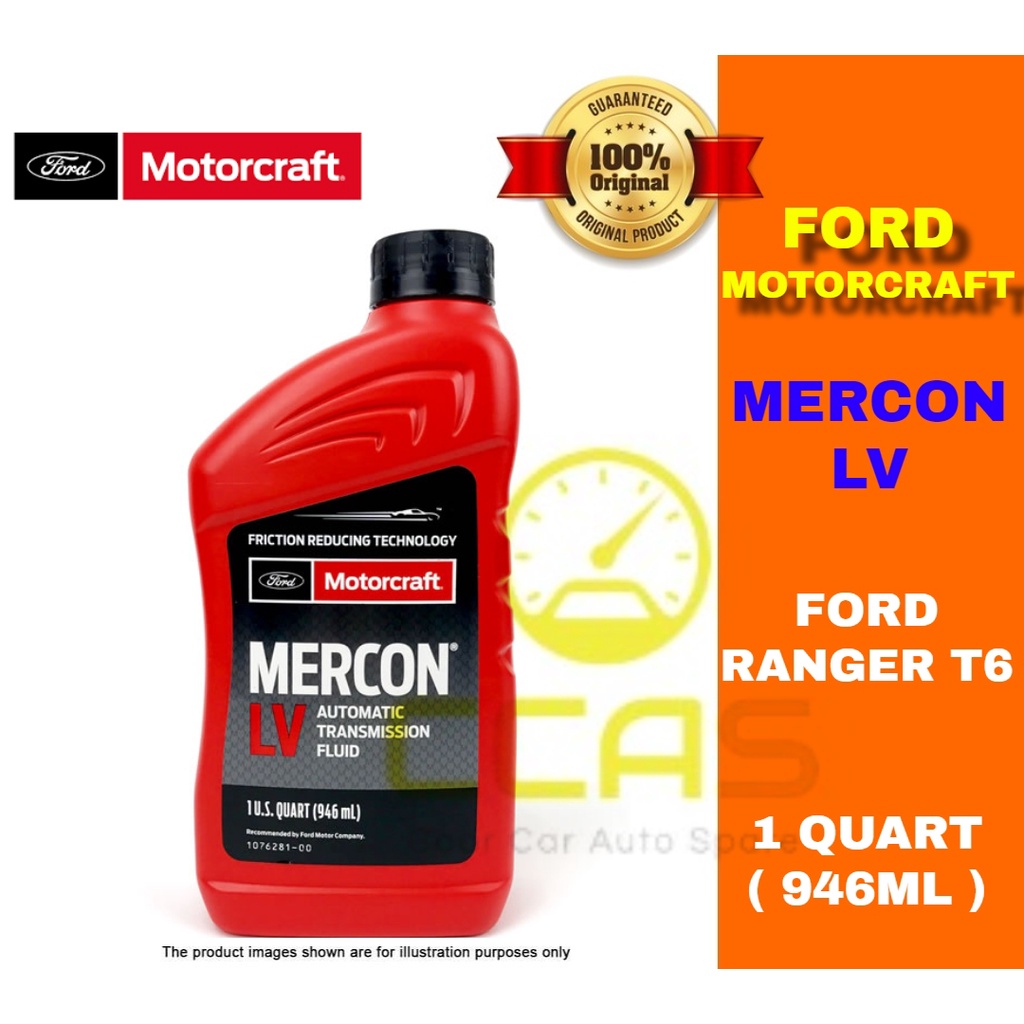 100 Ori Ford Motorcraft Mercon Lv Atf 946ml Ford Ranger T6 Ford Mustang Automatic 7486