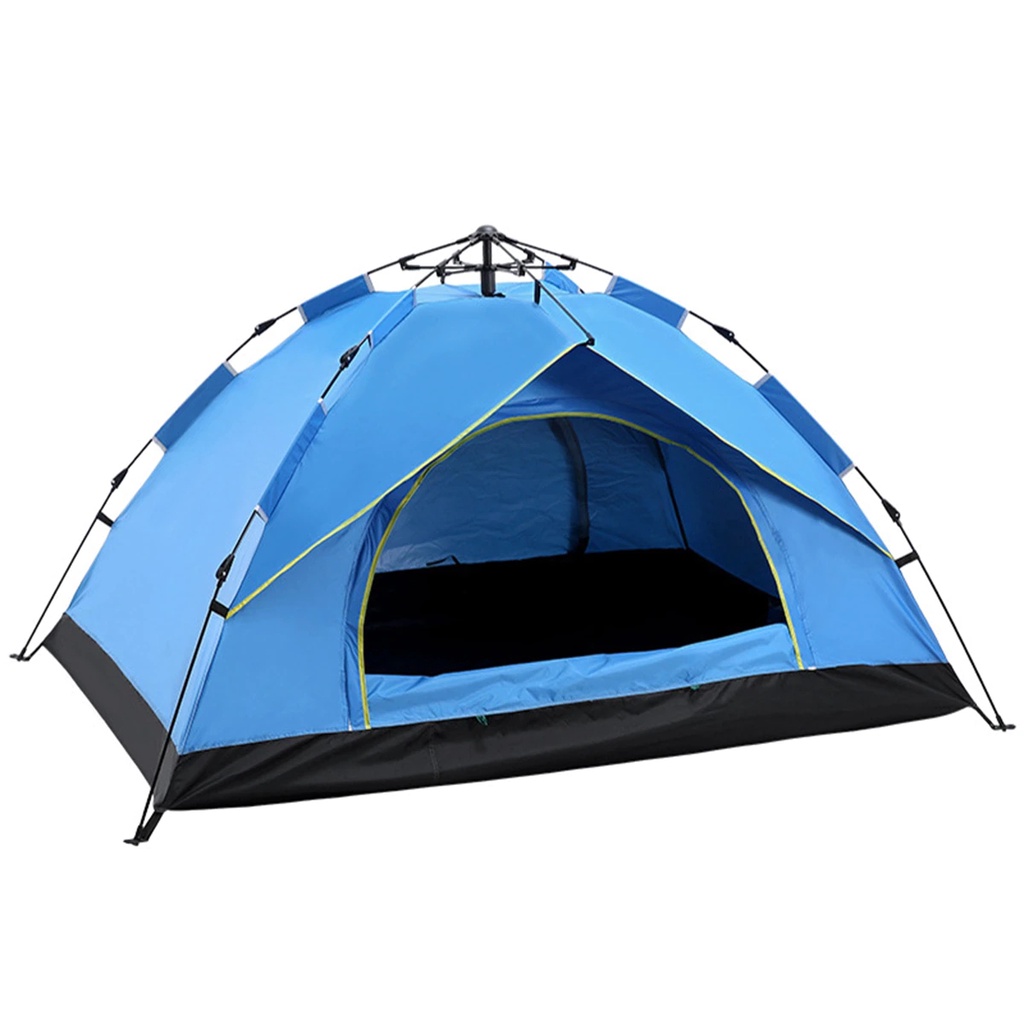 [M'sia] Ready Stock Fully Automatic Tent 3-4 Person Camping Tent Easy ...