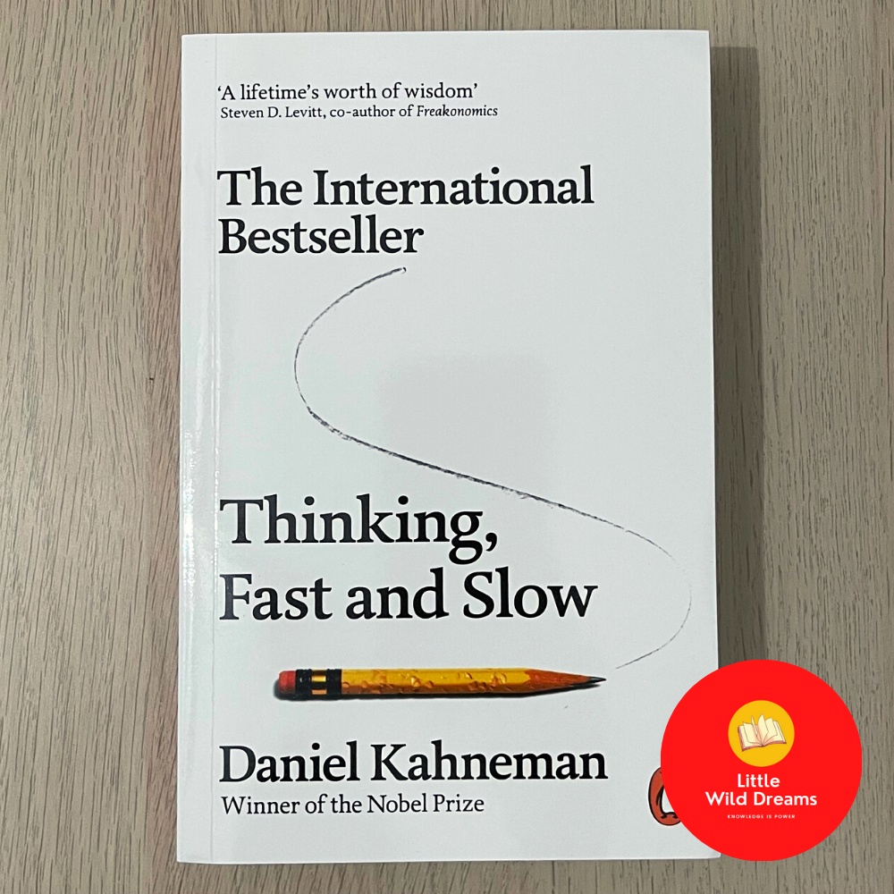 Buku Inggeris : Thinking Fast And Slow Oleh Daniel Kahneman | Shopee ...