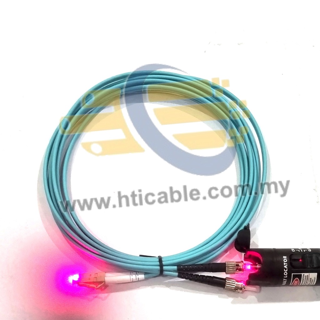 3m (10ft) / 5m LC UPC to LC UPC Duplex OM3 Multimode PVC 2.0mm Fiber ...