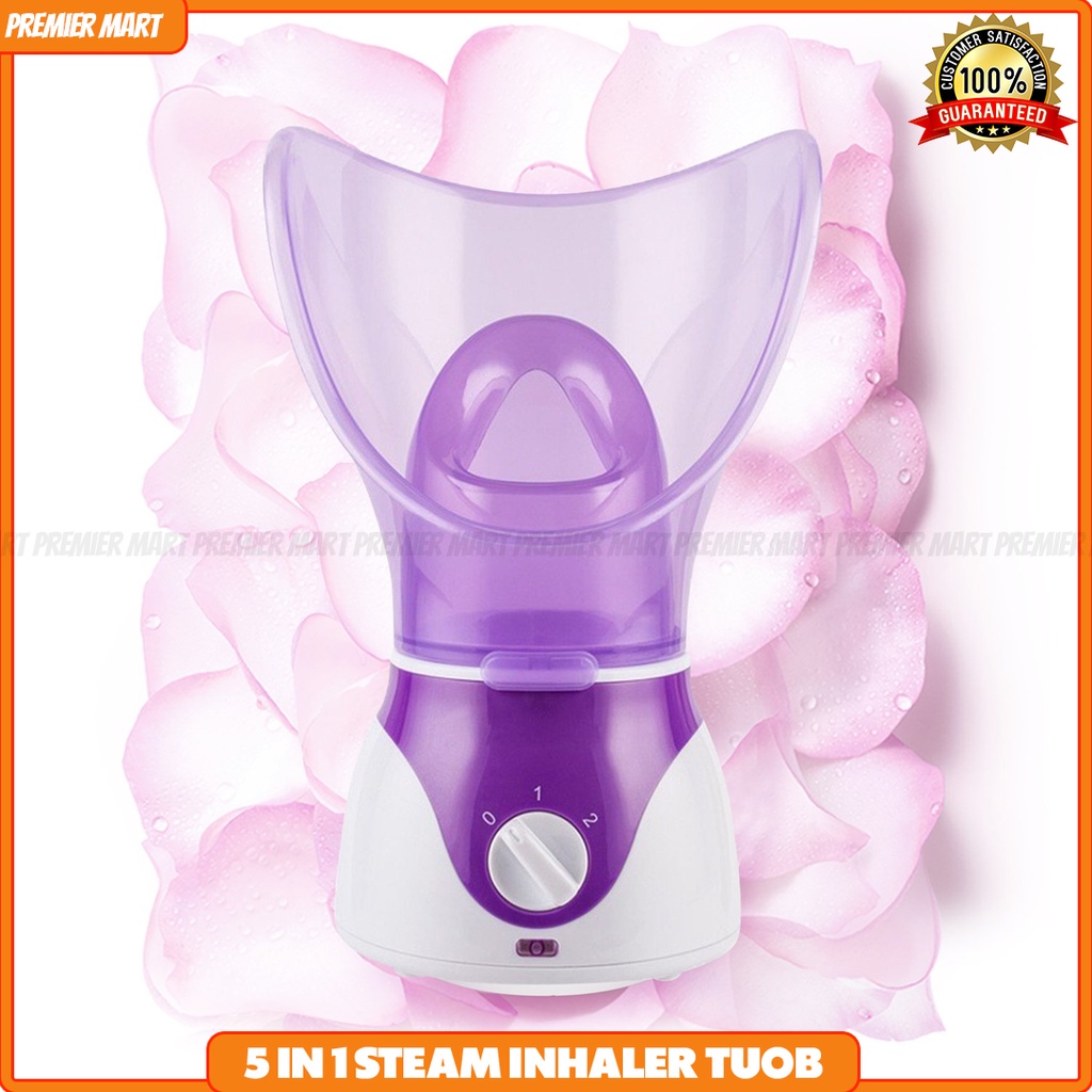 Steam Inhaler for Suob/Tuob 5 In 1 Facial Steamer Open Pore Salt