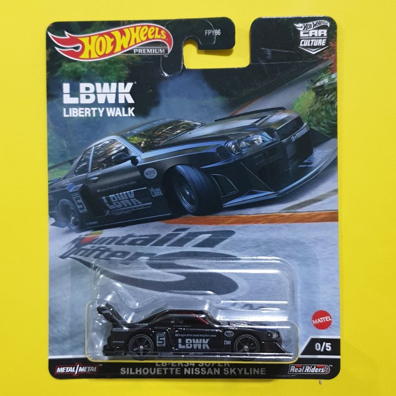 Hot Wheels Car Culture shops Nissan Skyline ER34 Chase Car