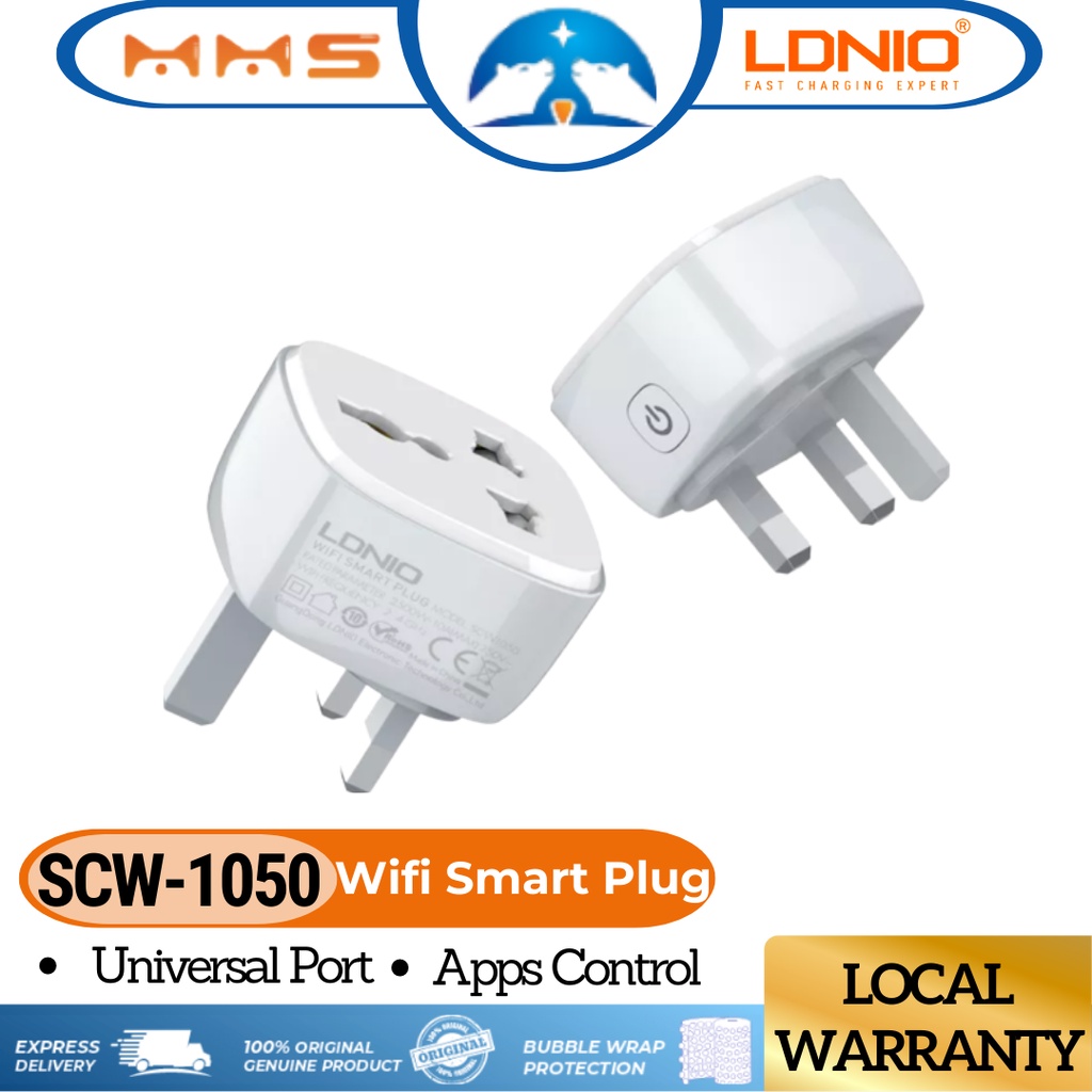 SCW1050 WIFI Smart Power Plug Intelligent Linkage Universal Wall ...