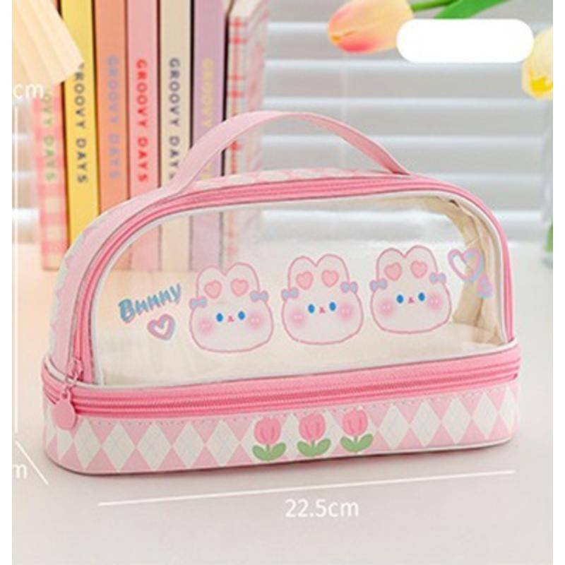 Large Capacity Pencil Case Kawaii Multifunction Pen Case Pencil Cases Bag  School Office Pencil Pouch Student Stationery Supplies
