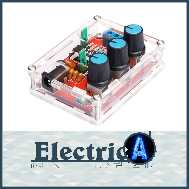 XR2206 High Precision Function Signal Generator DIY Kit Sine/Triangle/Square Output 1Hz-1MHz Adjustable Frequency