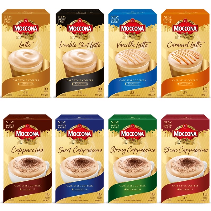 Moccona 3 in 1 instant coffee(10 sachet) Shopee Malaysia