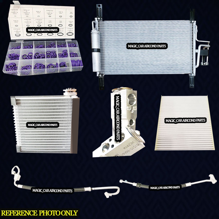 PROTON SAGA FLX ORING KIT/ CONDENSER/ COOLING COIL/ EXPANSION VALVE