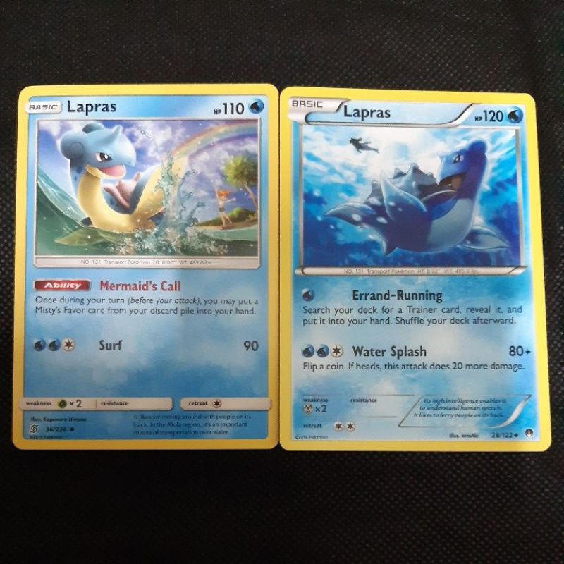 Pokemon Misty's Favor and online Lapras Bundle