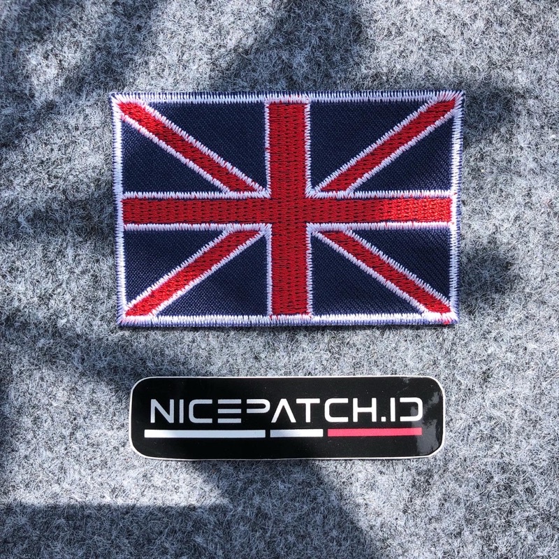England Flag Emblem Patch UK English Emblem Embroidery Emblem Neat ...